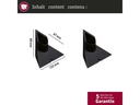 Paulmann EntertainLED Standfuss, 132 x 67 mm, Schwarz, 2 Stück