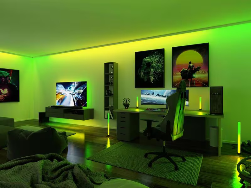 Paulmann EntertainLED USB Strip TV-Beleuchtung RGB+, 55