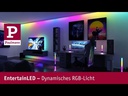 Paulmann EntertainLED USB Strip TV-Beleuchtung RGB+, 55
