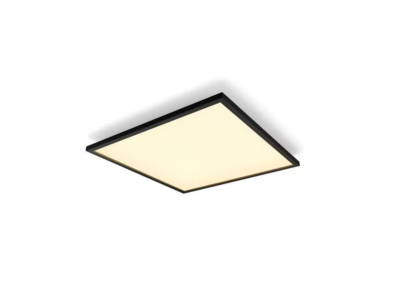 Philips Hue Panelleuchte White Ambiance Aurelle, 60 x 60 cm, Schwarz