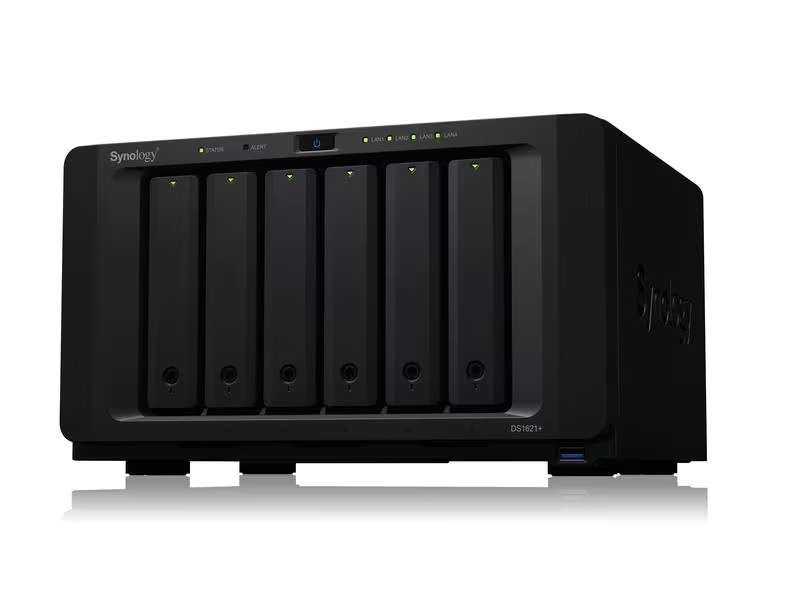 Synology NAS DiskStation DS1621+ 6-bay Synology Plus HDD 24 TB