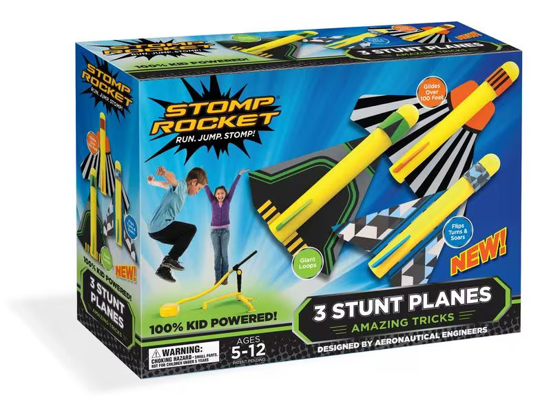 Stomp Rocket Outdoor Stomp Rocket Flugzeuge