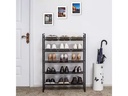 Songmics Schuhregal 5 Etagen Schwarz