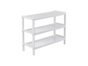 Songmics Schuhorganizer aus Bambus, Weiss