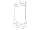 Songmics Garderobenständer mit Schuhablage 92 x 173 x 41 cm, Beige