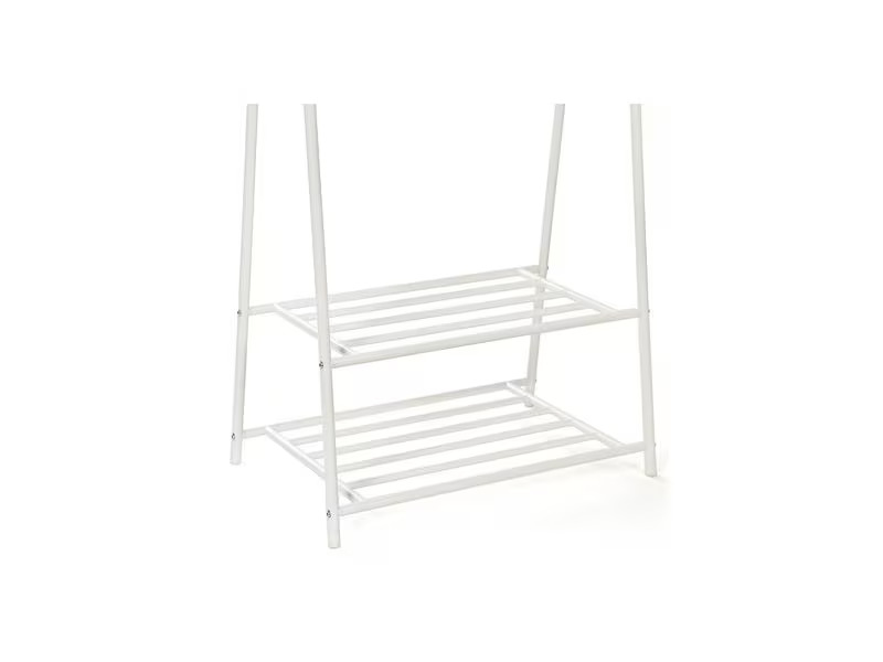 Songmics Garderobenständer 87.5 x 155 cm, Weiss