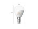 Philips Hue Leuchtmittel White Ambiance E14, 0.5 W, 2200-6500 K
