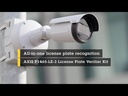 Axis Netzwerkkamera P1465-LE-3 License Plate Verifier Kit