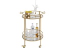 Kare Bartrolley Emilia 78 x 58 cm, Gold