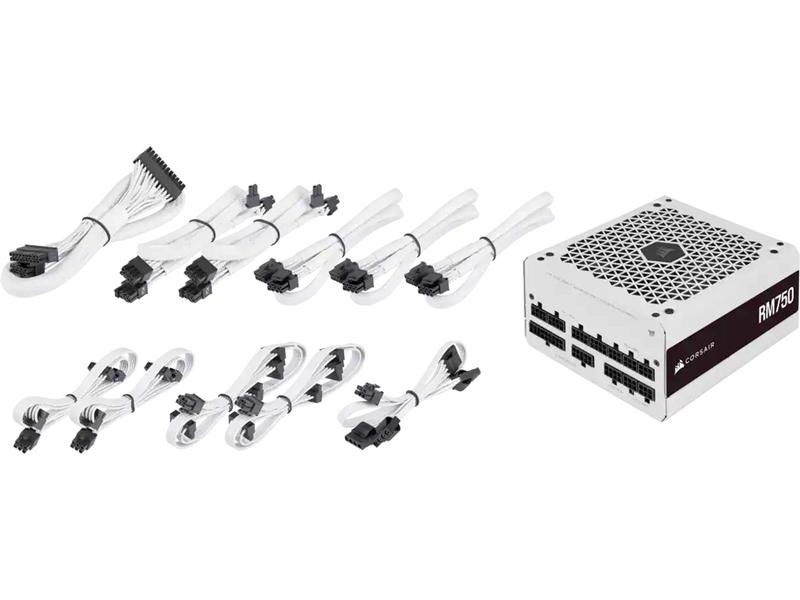 Corsair Netzteil RM750 (2021) 750 W, Weiss