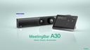 Yealink MeetingBar A30 + VCR11 Fernbedienung 4K 30 fps