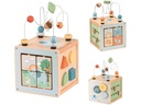 Spielba Holzspielwaren Multifunktions Spielwürfel Wald