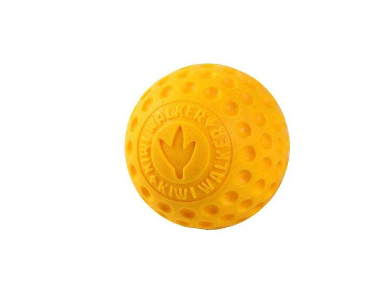 KIWI WALKER Hunde-Spielzeug Ball Orange, M, Ø 8 cm
