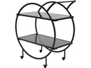 Kare Bartrolley Loft 85 x 74 cm, Schwarz