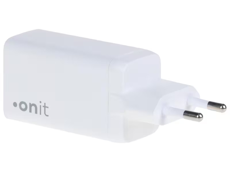 onit USB-Wandladegerät Trial QC4+ 45 W GaN Weiss
