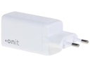 onit USB-Wandladegerät Trial QC4+ 45 W GaN Weiss
