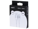 onit USB 2.0-Kabel USB A - USB C 0.5 m, Weiss