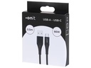 onit USB 2.0-Kabel USB A - USB C 0.5 m, Schwarz