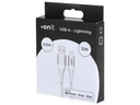onit USB 2.0-Kabel MFi USB A - Lightning 0.5 m, Weiss