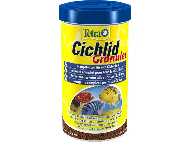 Tetra Cichlidfutter Cichlid Granules, 500 ml