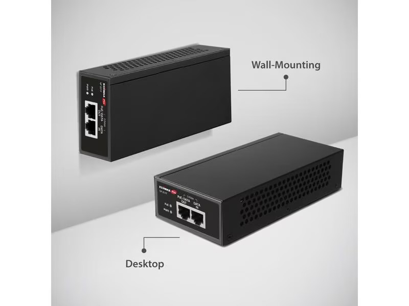 Edimax Pro PoE+ Injector GP-201IT 30 Watt