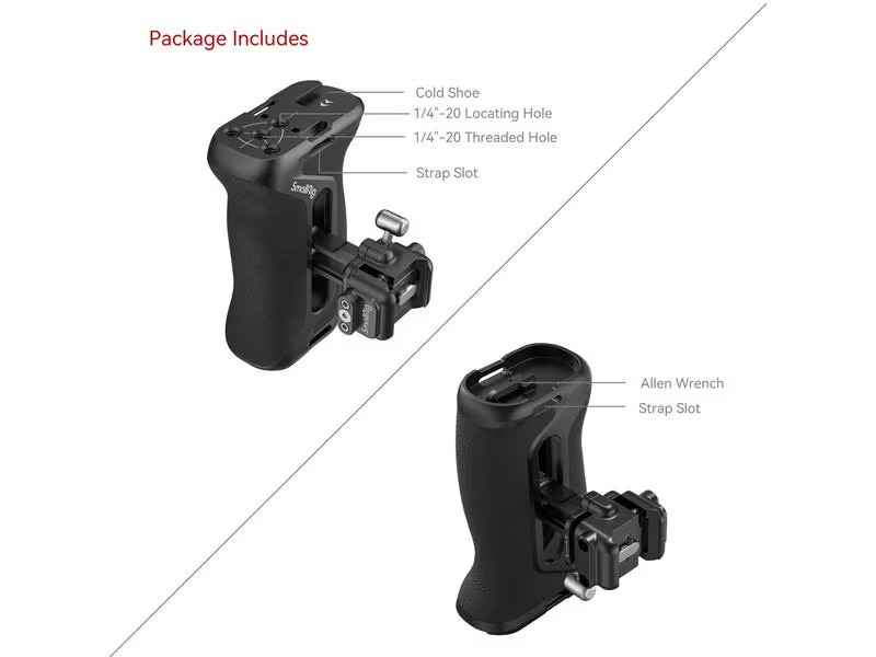 Smallrig Haltegriff Snap-on Quick Lock NATO