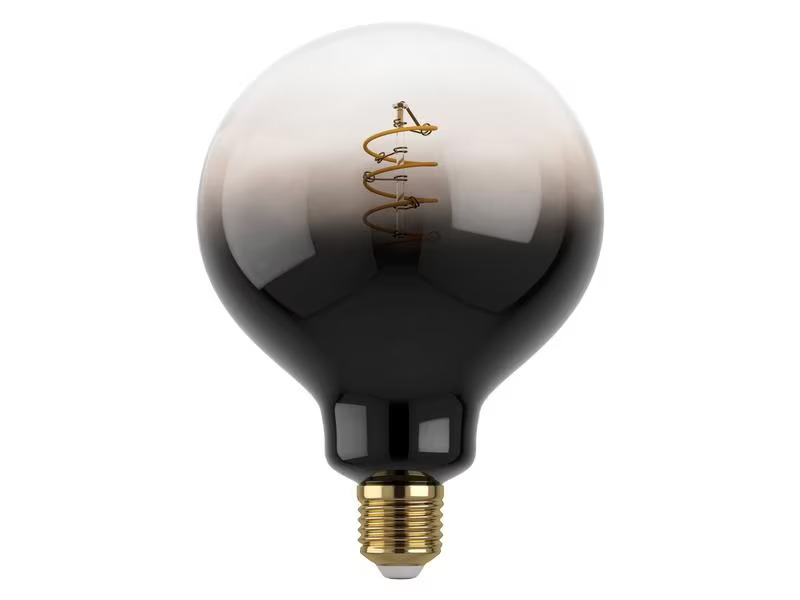 EGLO Leuchten Lampe 4 W E27 Grau-Schwarz-Transparent