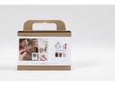 Creativ Company Bastelset Weihnachtskugeln Pailletten