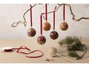 Creativ Company Bastelset Weihnachtskugeln Getrocknete Blumen