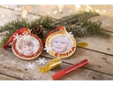 Creativ Company Bastelset Weihnachtskugeln Bilderrahmen Foto