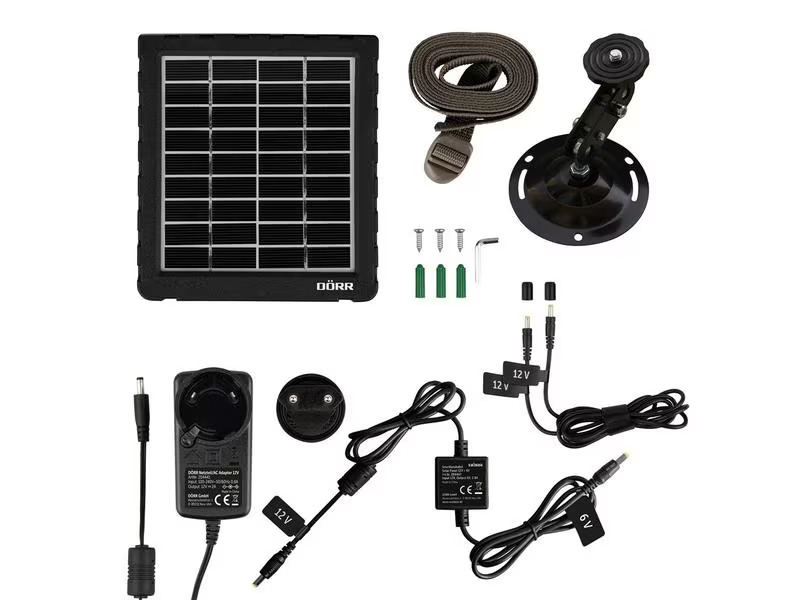 Dörr Kamera Solarpanel Li-1500 12V/6V
