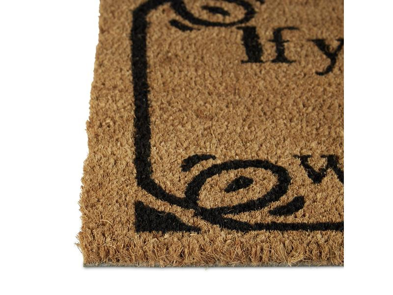 relaxdays Fussmatte Bring Beer 40 cm x 60 cm