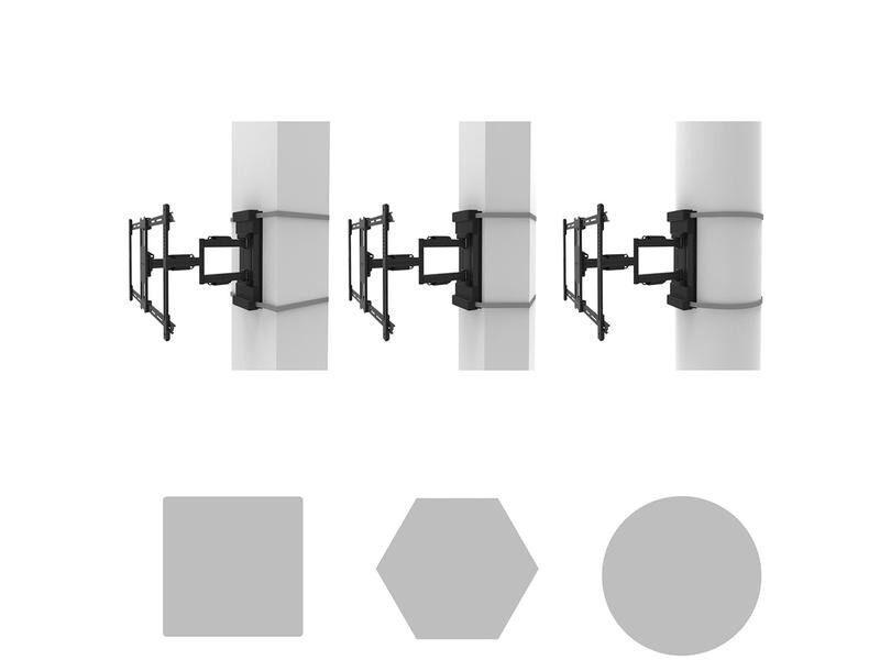 Neomounts by NewStar Säulenhalterung WL40S-910BL16 Schwarz