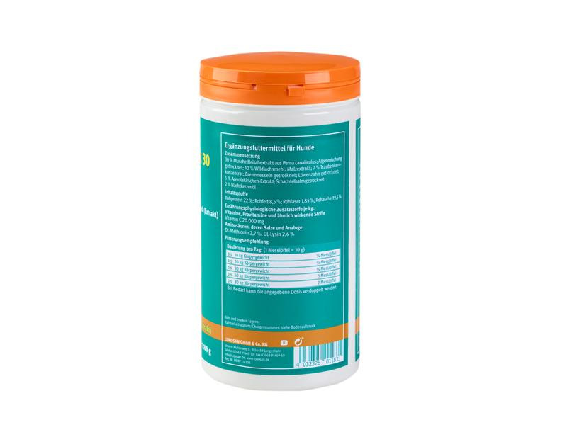 Luposan Hunde-Nahrungsergänzung Gelenk 30 Pellets, 1100 g