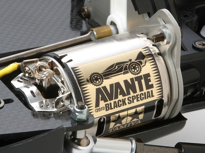 Tamiya Buggy Avante (2011) Black Special 4WD, Bausatz, 1:10