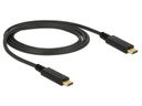 Delock USB 3.1-Kabel Gen2, 10Gbps C - C 1m, bis 5Ampere, 100Watt