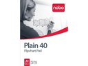Nobo Flipchart Block 40 Blatt, blanko, 58 x 81 cm Weiss 1 Stück