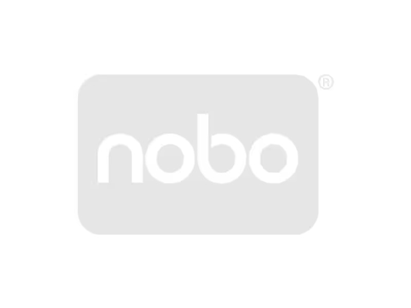 Nobo Flipchart Block 50 Blatt, blanko, 65 x 95 mm Weiss 1 Stück