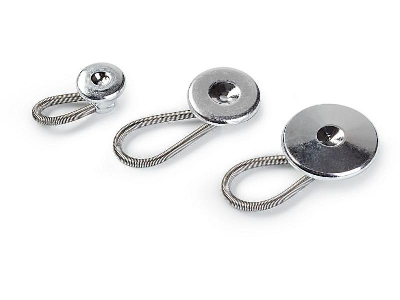 Prym Knopf mit Schlaufe Silber