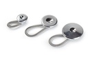 Prym Knopf mit Schlaufe Silber