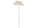 Rico Design Holzartikel Happy Birthday 24.2 x 8 cm