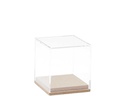 Rico Design Mini-Figur Dekohaube Würfel S, 6.5 x 6 x 6 cm