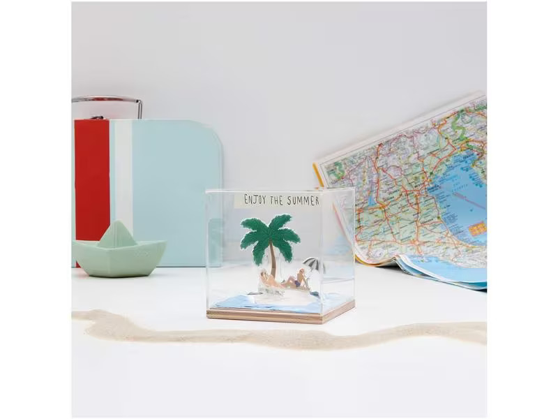 Rico Design Mini-Figur Dekohaube Würfel M,10 x 9.5 x 9.5 cm