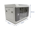 Delock Wandschrank 10 / 4HE / Grau