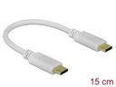 Delock USB-Ladekabel PD 100 W USB C - USB C 0.15 m