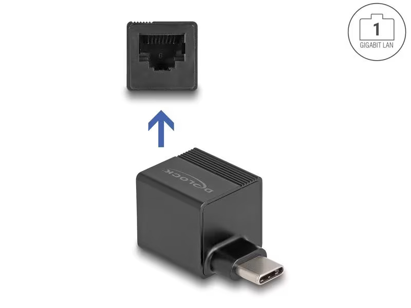 Delock Netzwerk-Adapter mini USB Typ-C