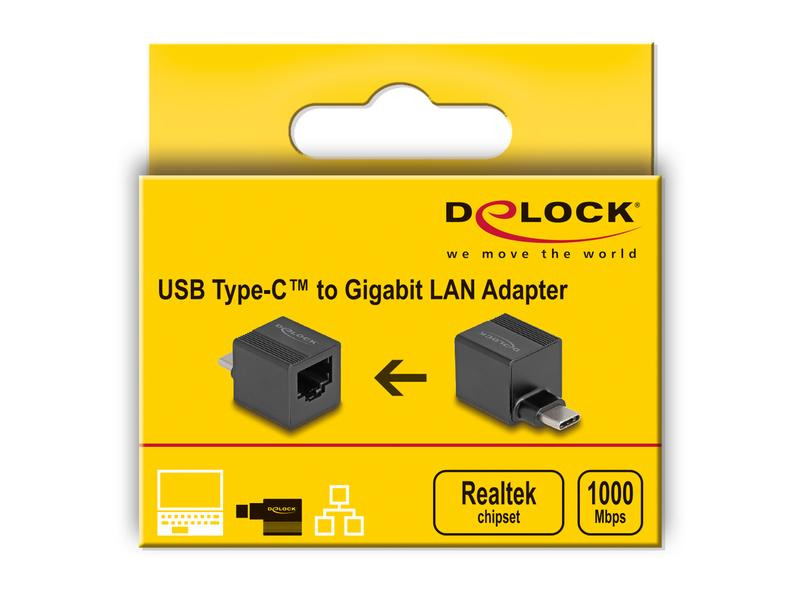 Delock Netzwerk-Adapter mini USB Typ-C