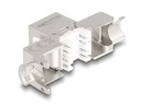 Delock Keystone-Modul RJ45 zu LSA Cat.6A Slim werkzeugfrei