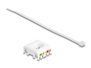 Delock Keystone-Modul RJ45 zu LSA Cat.6A Slim werkzeugfrei