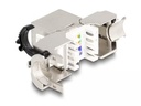 Delock Keystone-Modul RJ45 zu LSA Cat.6A STP